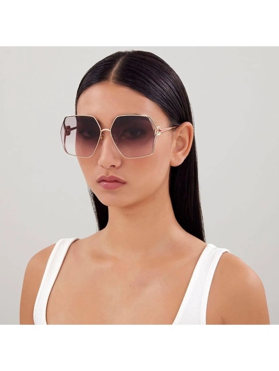 NEW Gucci Women\'s GG1322S 64mm Square Sunglasses, New w/o Tag $710 main image 10